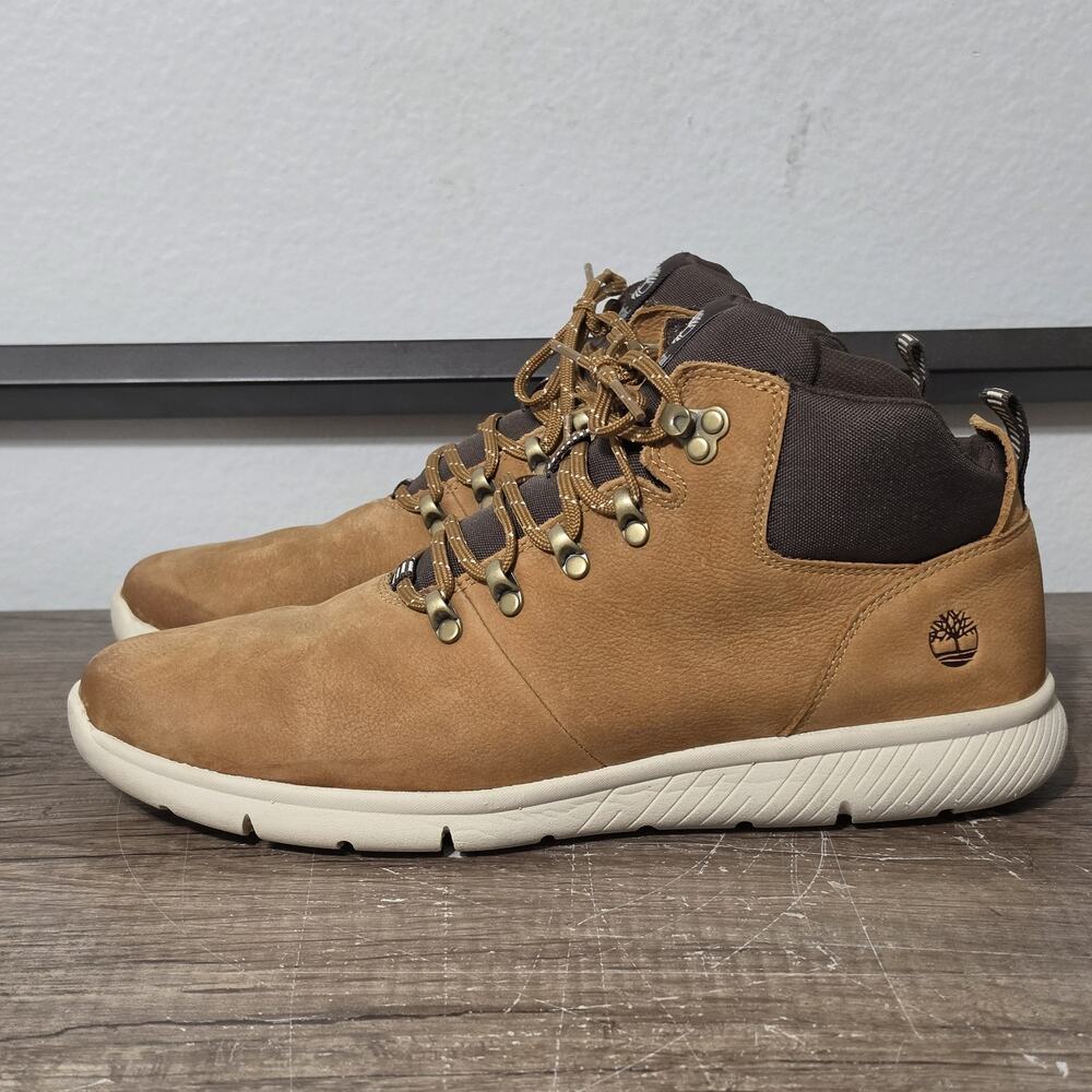 Timberland Boltero Mid Hiker Men's Nubuck Leather Chukka Boots Shoes Size 12